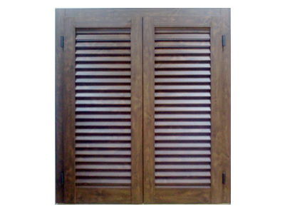 Persiana in stile legno